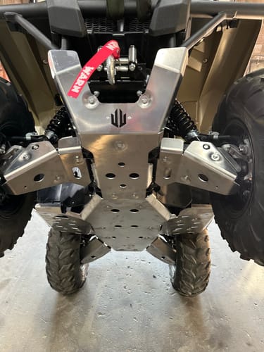 Customer photo review of Full Skid Plate Kit — Yamaha Kodiak 700 (2016+)