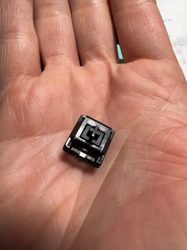 Customer photo review of HMX K01 LIGHT TACTILE SWITCH FACTORY LUBED (10PCS)