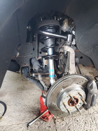 Customer photo review of KSP Upper Control Arms For 2019-2025 Chevy Silverado GMC Sierra 1500 2-4 inches Lifted UCAs
