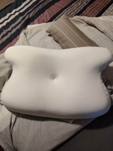 Customer photo review of Orthopädisches Nackenkissen