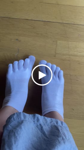 Customer video review of Calcetines 5dedos- Tobilleros