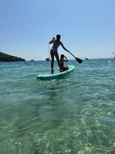 Customer photo review of GREEN MACHINE PADDLE BOARD