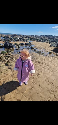 Customer photo review of BEACHBUM KIDS - LILAC BROBE