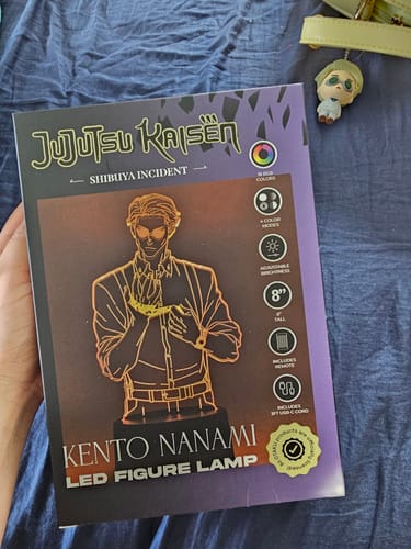 Customer photo review of Kento Nanami Otaku Lamp (Jujutsu Kaisen)