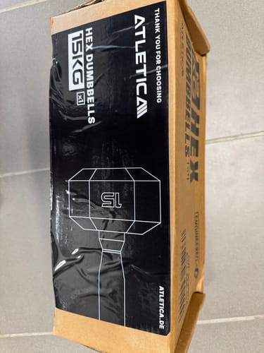 Customer photo review of Hexagon Hanteln | 2.5 - 50kg | Paarweise