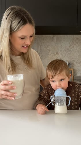 Customer photo review of White Chocolate Bone Broth Powder