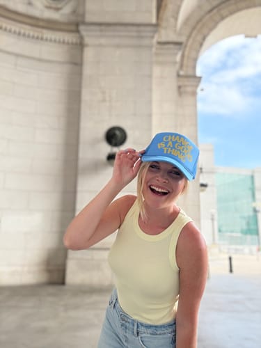 Customer photo review of Change Is A Good Thing Hat