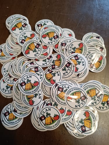 Customer photo review of Sticker Vinile Classico