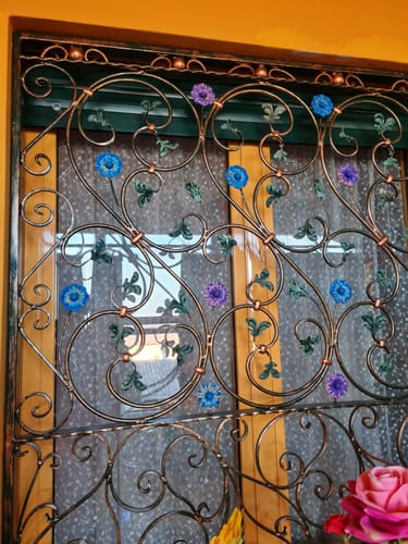 Customer photo review of Pannello fogliato in ferro art. 05.142.01