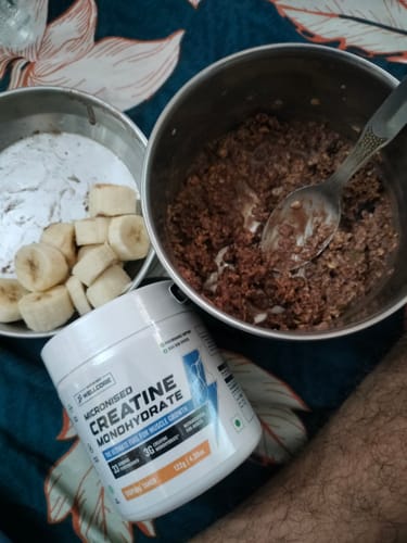 Customer photo review of Wellcore - Pure Micronised Creatine Monohydrate (122g, 33 Servings) Tropical Tango