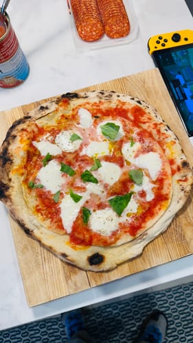 Customer photo review of Sourdough Pizza Bases