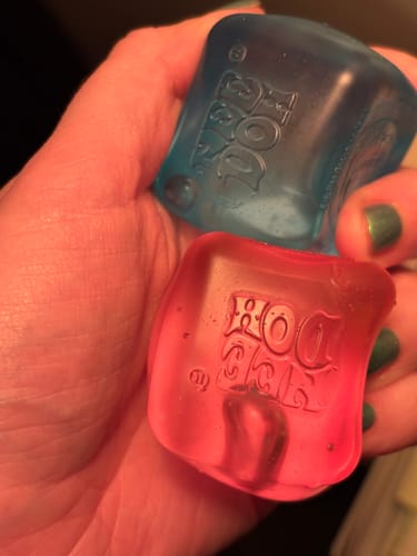 Customer photo review of Teenie Nice Cube - Nice Ice Baby by Nee Doh