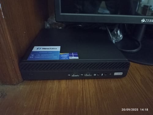 Customer photo review of HP ProDesk 400 G3 Mini Computer PC | Intel i5-6th Gen | Win 11 Pro | Refurbished