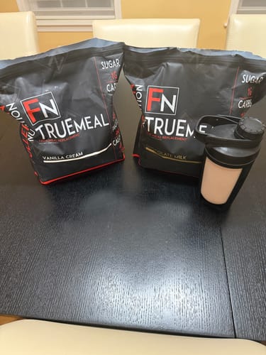Customer photo review of True Meal Low Carb Meal Replacement