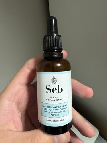 Customer photo review of Seb Natural Calming Serum