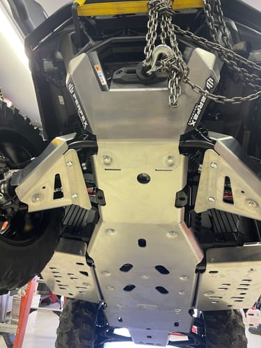 Customer photo review of Full Skid Plate Kit — Can-Am Outlander MAX 850/1000R (2025+)