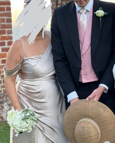 Customer photo review of Men's Satin Tie