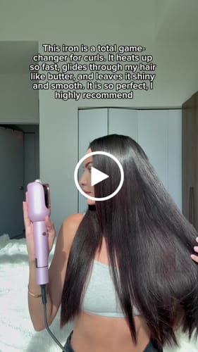 Customer video review of Lotus Automatic Curler