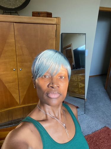 Customer photo review of Motown Tress Go Girl Full Wig - GGC ZARA