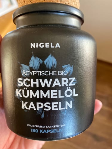 Customer photo review of Bio Schwarzkümmelöl Kapseln