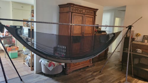 Customer photo review of Turtlebug Camper Hammock Stand