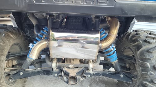 Customer photo review of RPM Polaris General, General XP, & RZR S 1000 Sport Muffler 2016-2024