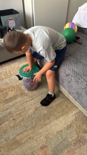 Customer photo review of Kid's Tulip - Barefoot Shoes