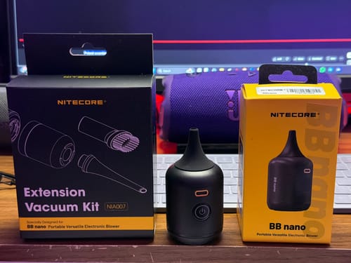 Customer photo review of BB Nano - Electronic Blower / Vacuum (40km/h)