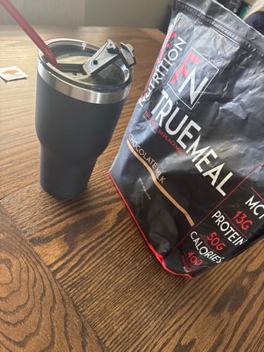 Customer photo review of True Meal Low Carb Meal Replacement