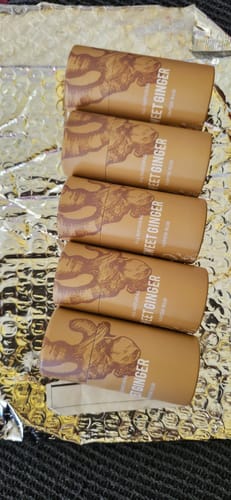 Customer photo review of Sweet Ginger Vapor Rub