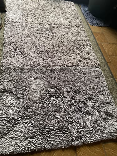 Customer photo review of PuppyClean – Le tapis anti-pattes sales