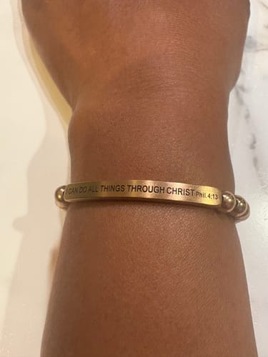 Customer photo review of I CAN DO ALL THINGS THROUGH CHRIST PHIL 4:13