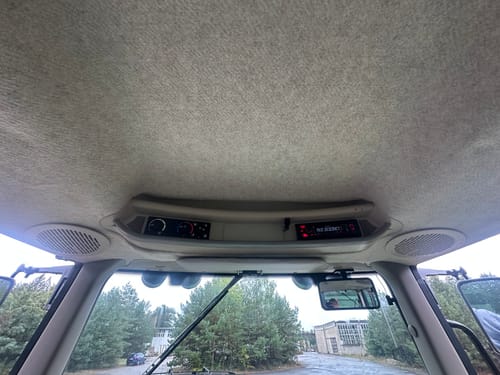 Customer photo review of Carpet Filz selbstklebend für Camper