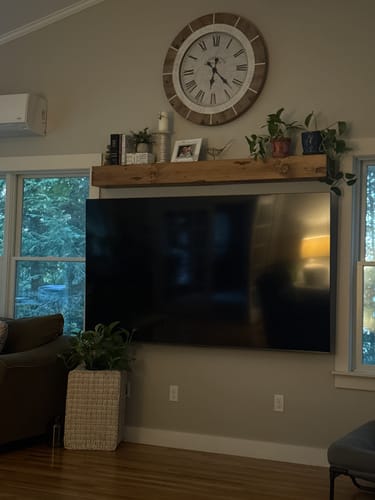 Customer photo review of Distressed Mantels