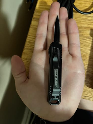 Customer photo review of VT Mini Stinger OTF Knife