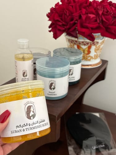 Customer photo review of Luban & Turmeric Scrub مقشر اللبان و الكركم