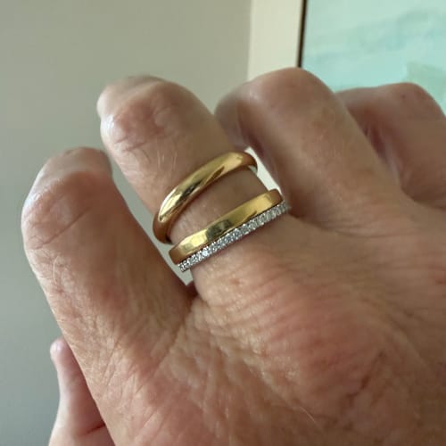Customer photo review of The Skinny French Eternity 1.8mm