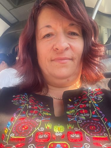 Ивелина Й. review of Тениска с V-деколте "Плодовете на живота" image 1 out of 1