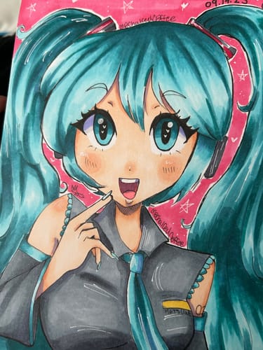 Customer photo review of Ohuhu Honolulu 120 Colors Dual Tips Alcohol Art Marker