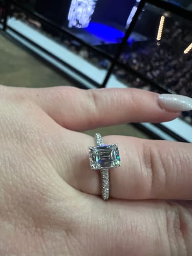 Coleton S. review of add on price DEF/Twilight Blue/Stardust Grey Center Stone image 1 out of 2