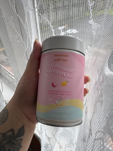 Customer photo review of Watermelon Mango Crush Hydration Electrolyte Drink with Verisol® Collagen