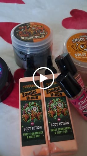 Customer video review of Zombie Virus Body Lotion