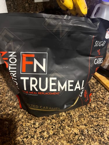 Customer photo review of True Meal Low Carb Meal Replacement