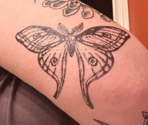Customer photo review of Create Your Own Tattoo