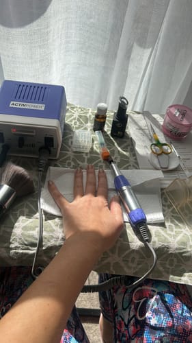 Customer photo review of ActiveShop Activ Power JD700 Nail Drill Machine Violet