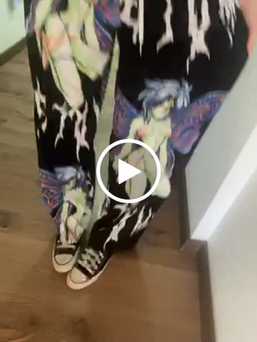 Customer video review of Come To Me® Unisex Wide-Leg Pants