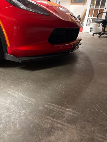James L. review of Chevrolet Corvette C7 Stage 2 Front Splitter With Side End Caps image 1 out of 1
