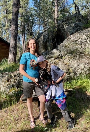 Customer photo review of Otter Tree Hugger T-Shirt