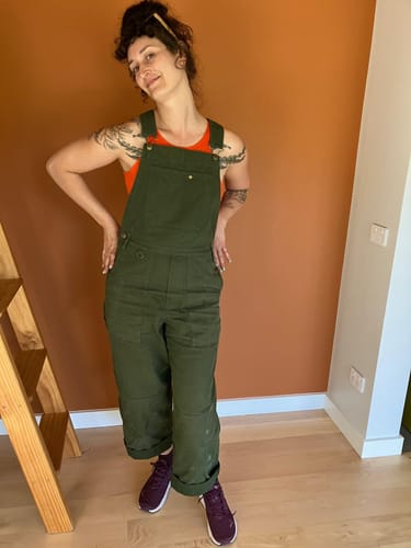 Customer photo review of Canvas Brumby Suit