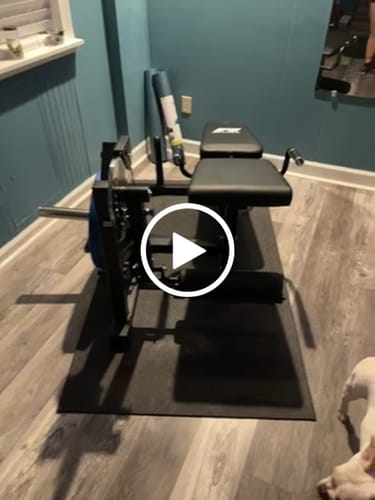 Customer video review of RitFit PLC01 Leg Extension Curl Machine